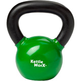 The KettleWorX Kettlebell Weight from Lifeline Fitness for Kettlebell and Workouts using kettlebells, compared to REP 