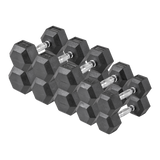 Lifeline A-Frame Dumbbell Sets With Rack – 150Lb and 200LB Dumbbell Sets With Compact Stroage Rack
