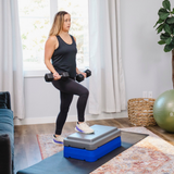The Step 4" Stackable Aerobic Step