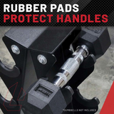 Lifeline A-Frame Dumbbell Rack – Compact and Durable Storage Solution for Up to 200 lbs of Dumbbells