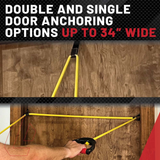 Lifeline Fitness Multi-Anchor – Versatile Resistance Band Anchor for Doors, Poles, Beams, and Outdoor Workouts