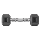 Lifeline Fitness Hex Rubber Dumbbells - Multiple Weight Options