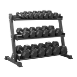 Hex Rubber Dumbbell Fitness Training Weight Sets