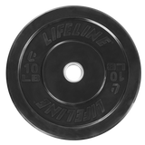 Lifeline Rubber Olympic Bumper Plates - Multiple Sizes Available