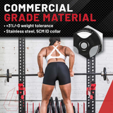 Lifeline Olympic Rubber Grip Plate Sets with Olympic Bar