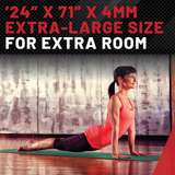 Premium Suede Yoga Mat - Multiple colors