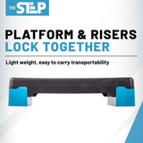 The Step - Adjustable 26" Circuit Step Platform for Cardio & Strength Training