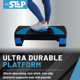 The Step - Adjustable 31" Circuit Step Platform for Cardio & Strength Training