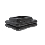 The Step Original Health Club Aerobic Step Risers in Black/Gray for Use with The Step Aerobic Platform – Health Club Size