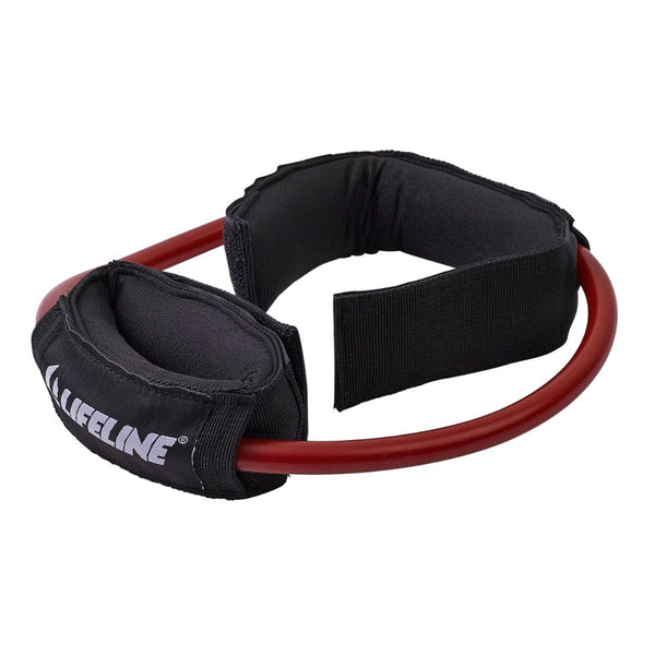 The Monster Walk Band from Lifeline Fitness for Resistance bands for Training, in Burgundy. 