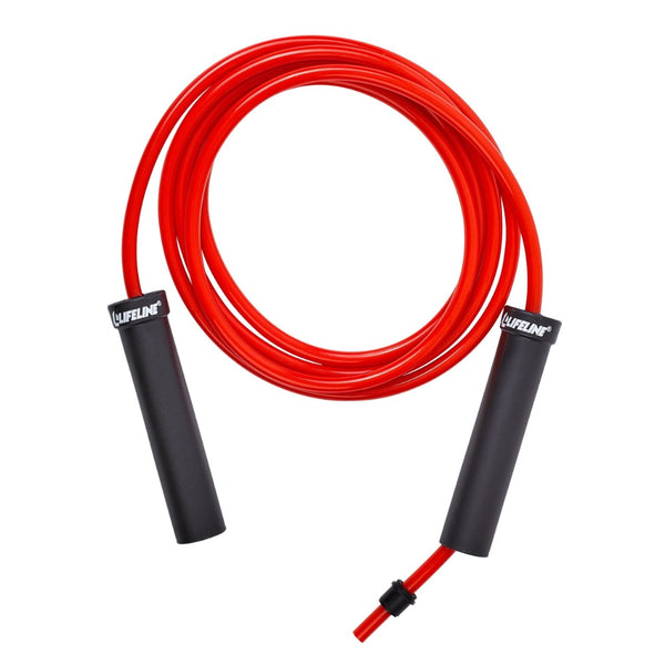 Weighted Speed Rope from Lifeline Fitness for Jump rope and Jump rope workouts, compared to Crossrope. 