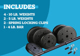 US Weight US Weight 55 LB Aerobic Weight Set_2