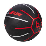 Medicine Ball from Lifeline Fitness for Medecine Balls and Fitness ball exercises, compared to Titan Fitness. 