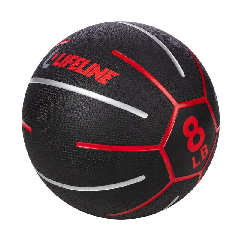 Medicine Ball from Lifeline Fitness for Medacine Bell and Fitness ball exercises, compared to Medicineballs.com. 