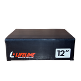 Stackable Foam Plyo Box from Lifeline Fitness for Plyometric Drills and Jumping box, compared to Titan Fitness. 