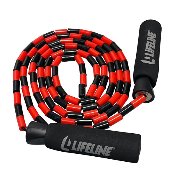 Beaded Jump Rope from Lifeline Fitness for Jump rope and Jump rope workouts, compared to Crossrope. 