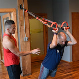 The Jungle Gym Fitness Suspension Systems from Lifeline Fitness for Suspension Training and Back workout.