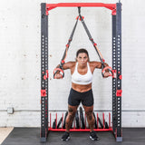 C1 Pro Power Squat Rack from Lifeline Fitness for Power Cage and Weight Cage, compared to Force USA.