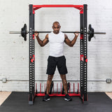 C1 Pro Power Squat Rack from Lifeline Fitness for Power Rack and Bench Press, compared to REP Fitness.