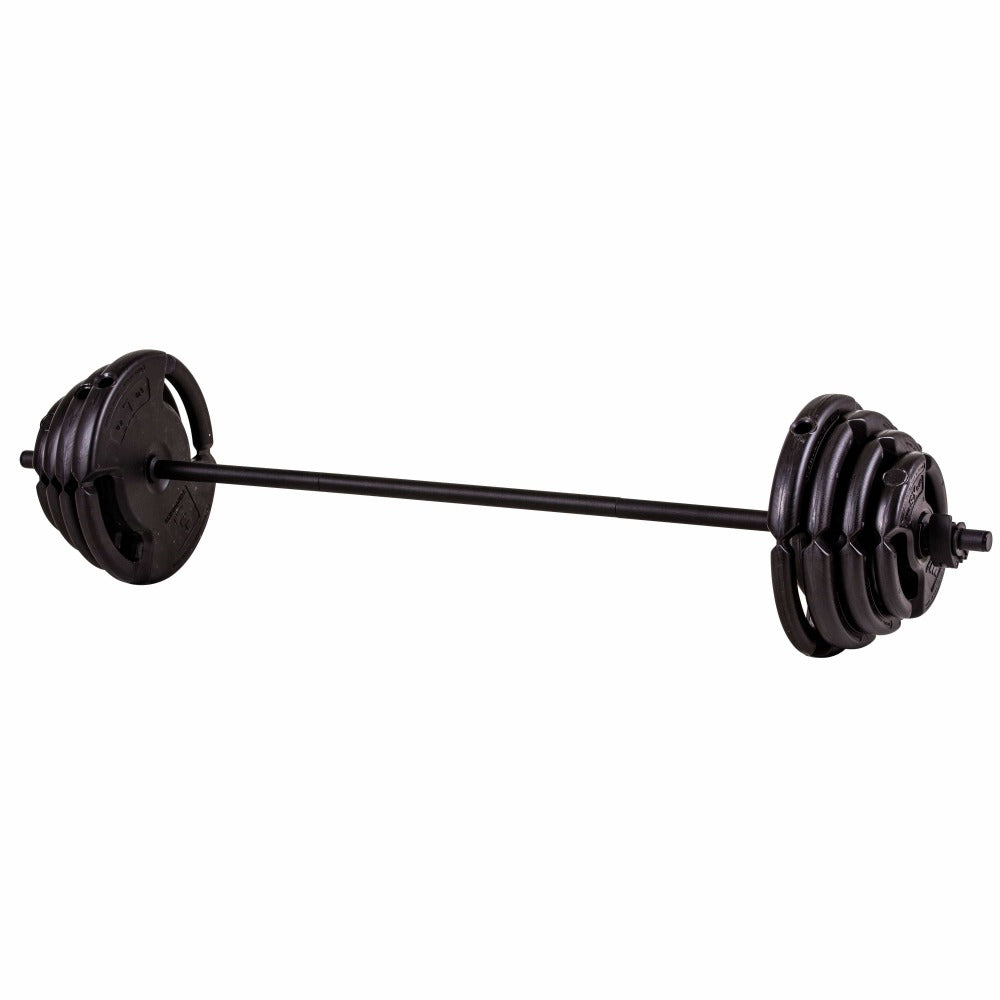 The Step Deluxe Weight-Adjustable Barbell Set