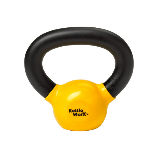 The KettleWorX Kettlebell Weight from Lifeline Fitness for Kettlebell and Kettle bell workouts, compared to Rouge Fitness. 