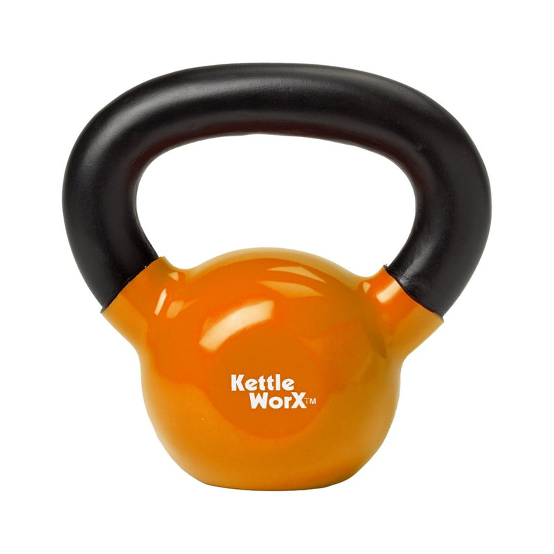 The KettleWorX Kettlebell Weight from Lifeline Fitness for Kettlebell workout and Kettlebels, compared to Titan fitness. 