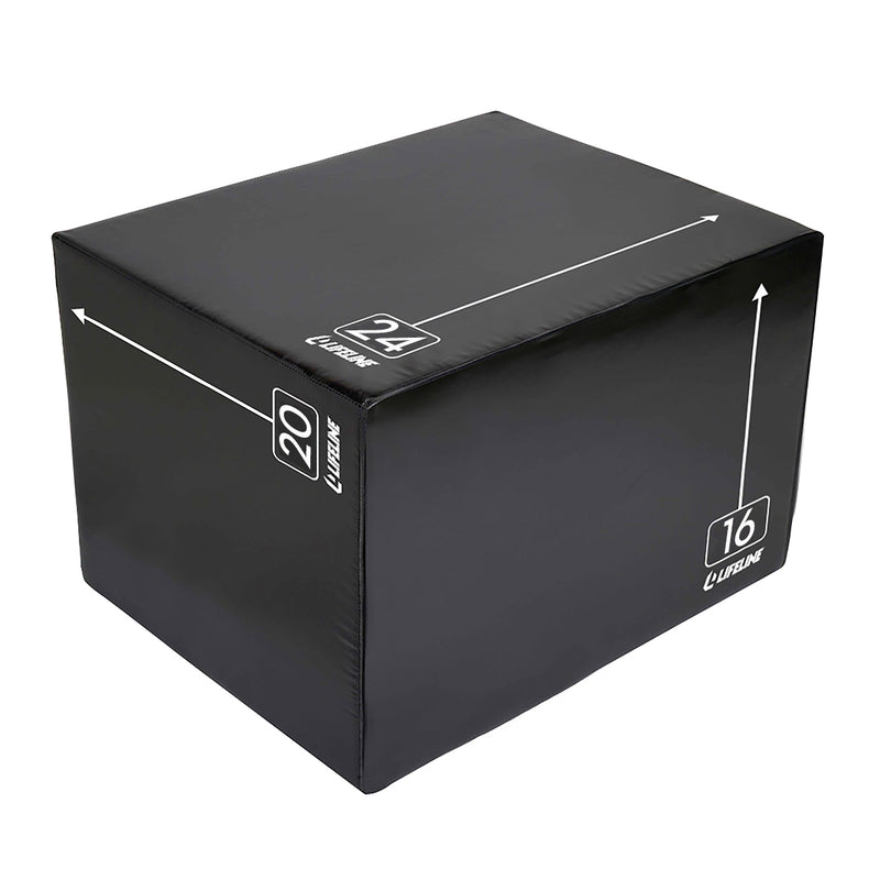 Lifeline Fitness 3-IN-1 FOAM PLYO BOX - Two Sizes Available