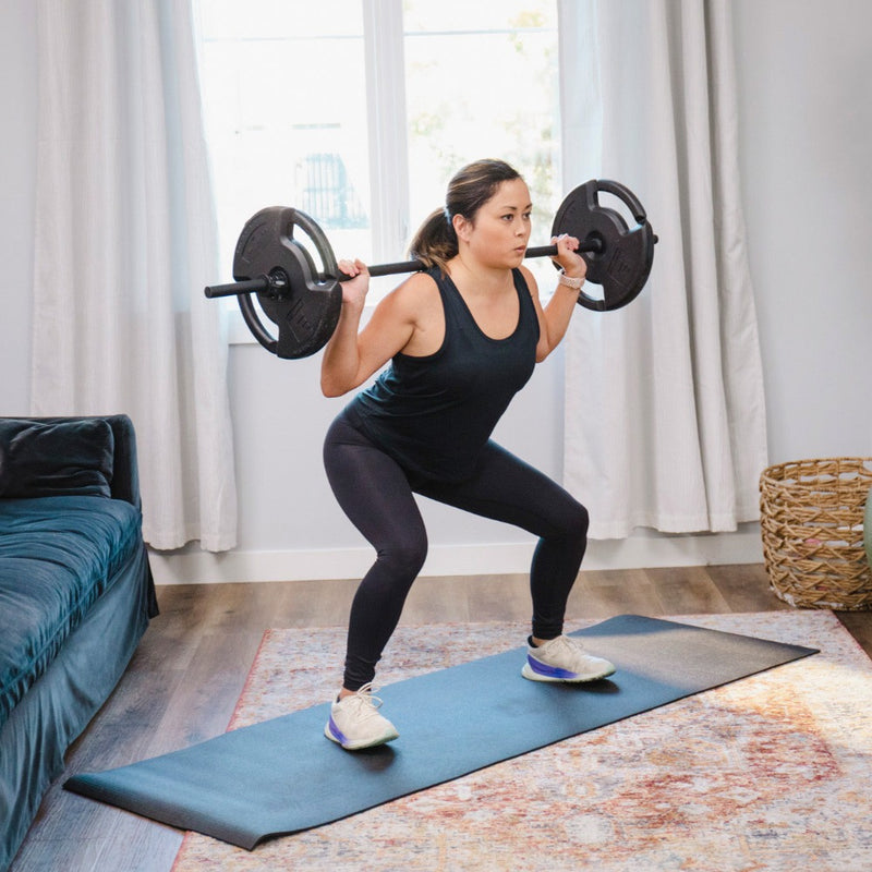 Natural Fitness Hero Yoga Mat from Lifeline Fitness for Yoga and Exercise Equipment, compared to Gaiam. 