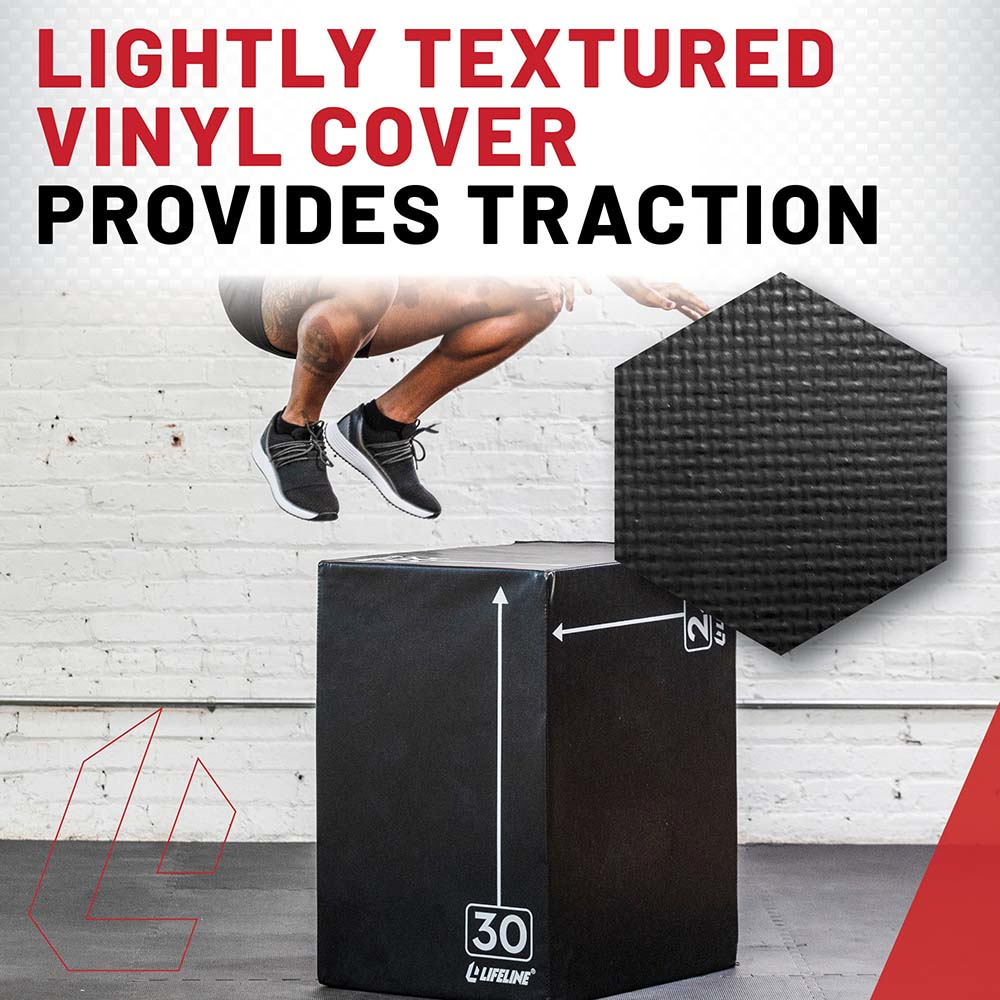 Lifeline Fitness 3-IN-1 FOAM PLYO BOX - Two Sizes Available Lifeline Fitness 3-IN-1 FOAM PLYO BOX - Two Sizes Available