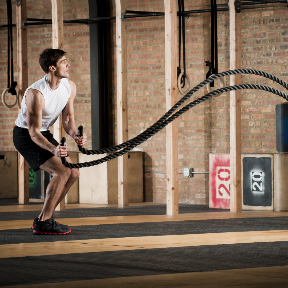 Battle Rope Anchor Titan Fitness 30ft Battle Rope Z Rope