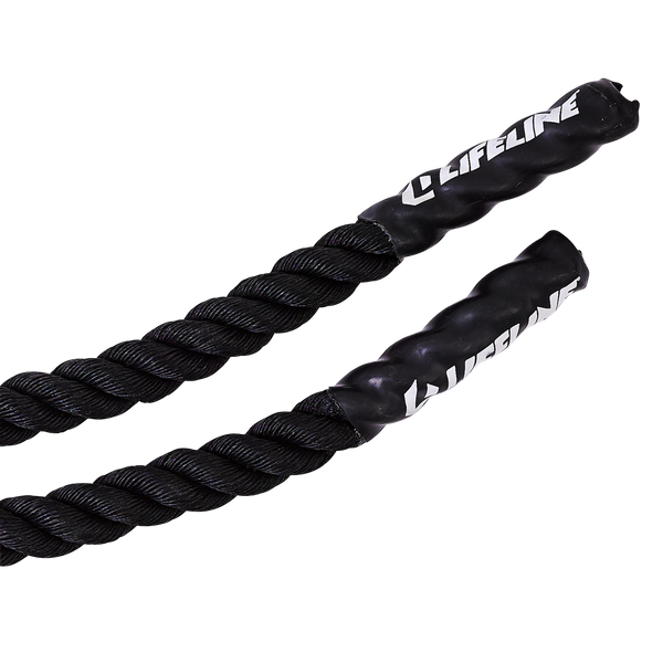 Elite Training Battle Rope – 1.5" x 30' Training Rope for Home Gym and CrossFit Workouts