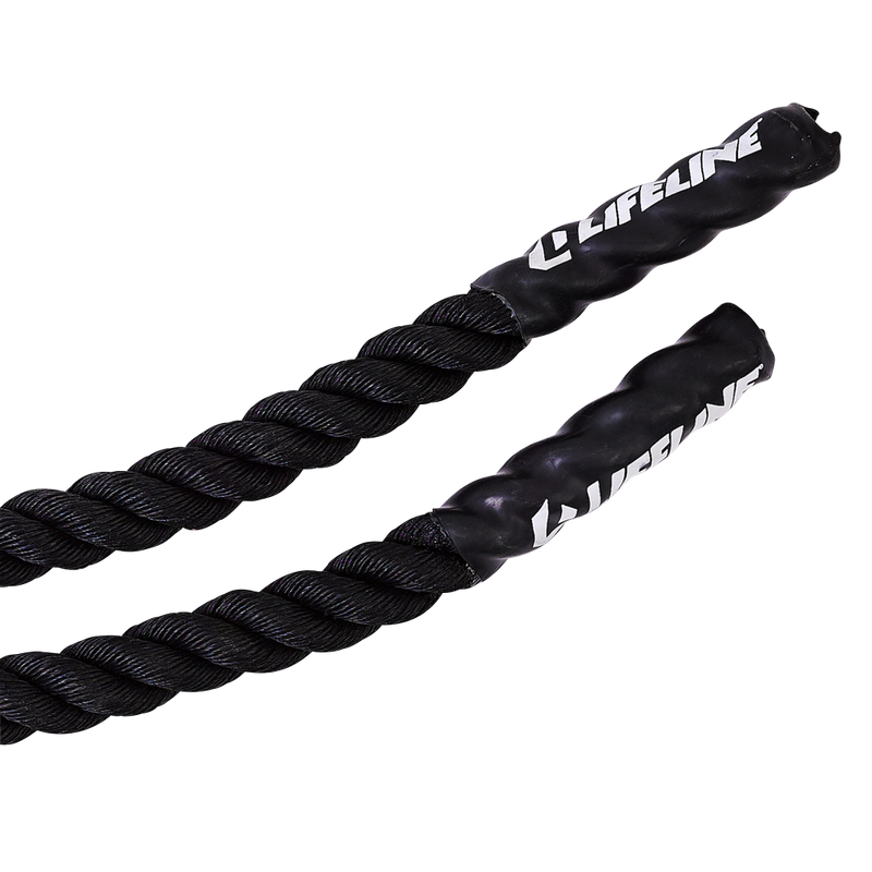 Elite Training Battle Rope – 1.5" x 30' Training Rope for Home Gym and CrossFit Workouts