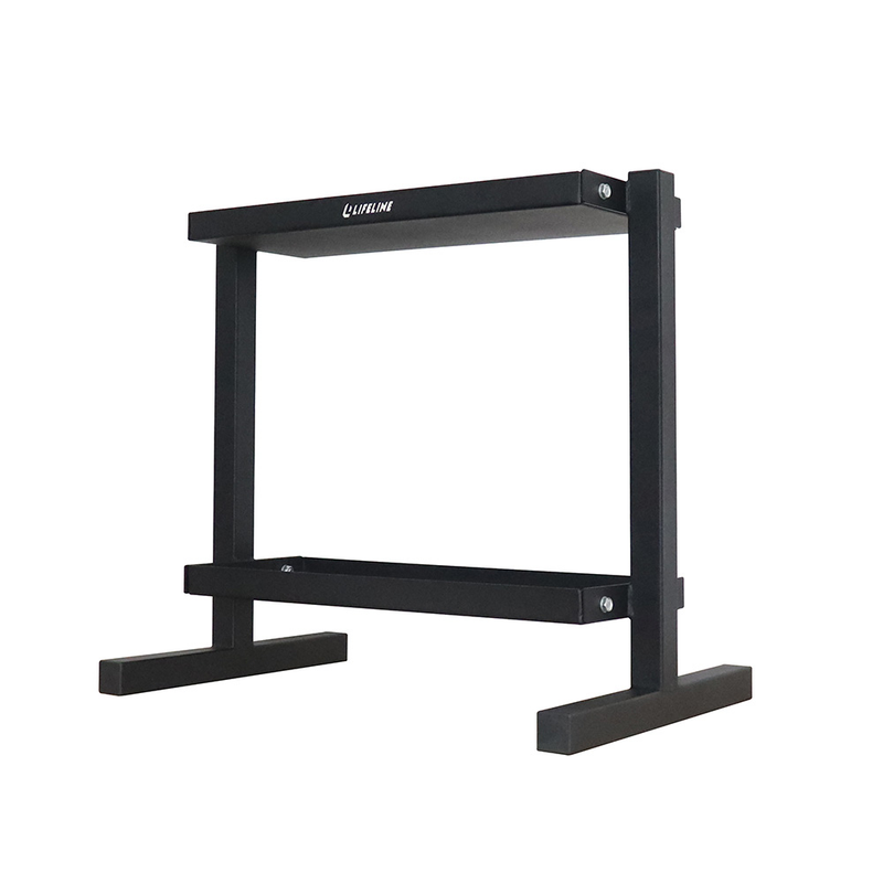 Lifeline Kettlebell Storage Rack - 2-Tier 500Lb Capacity