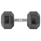 Lifeline Fitness Hex Rubber Dumbbells - Multiple Weight Options