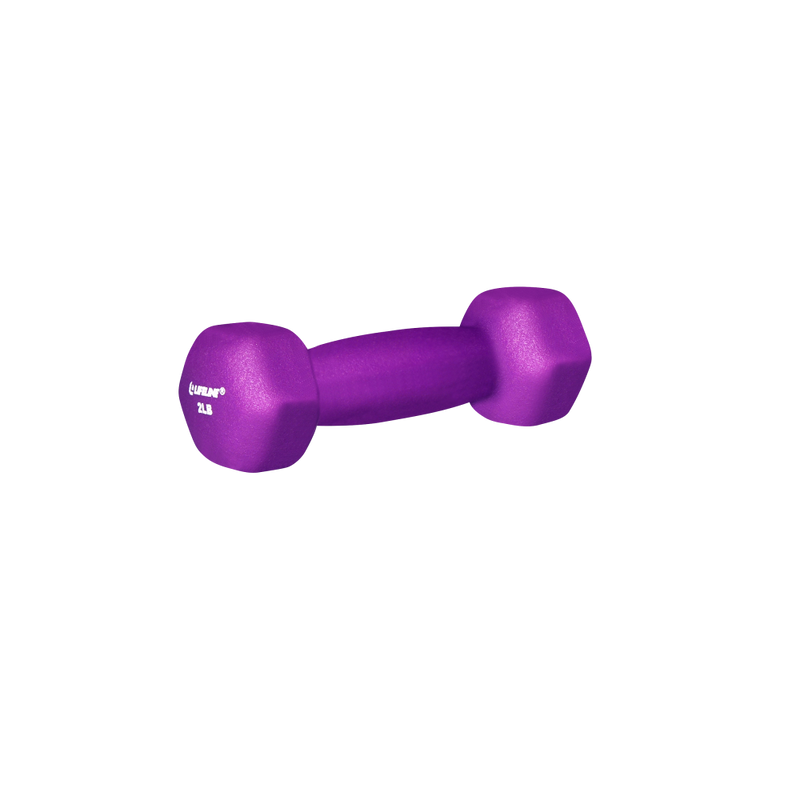 Lifeline Hex Neoprene Dumbbells - Multiple Weights Available