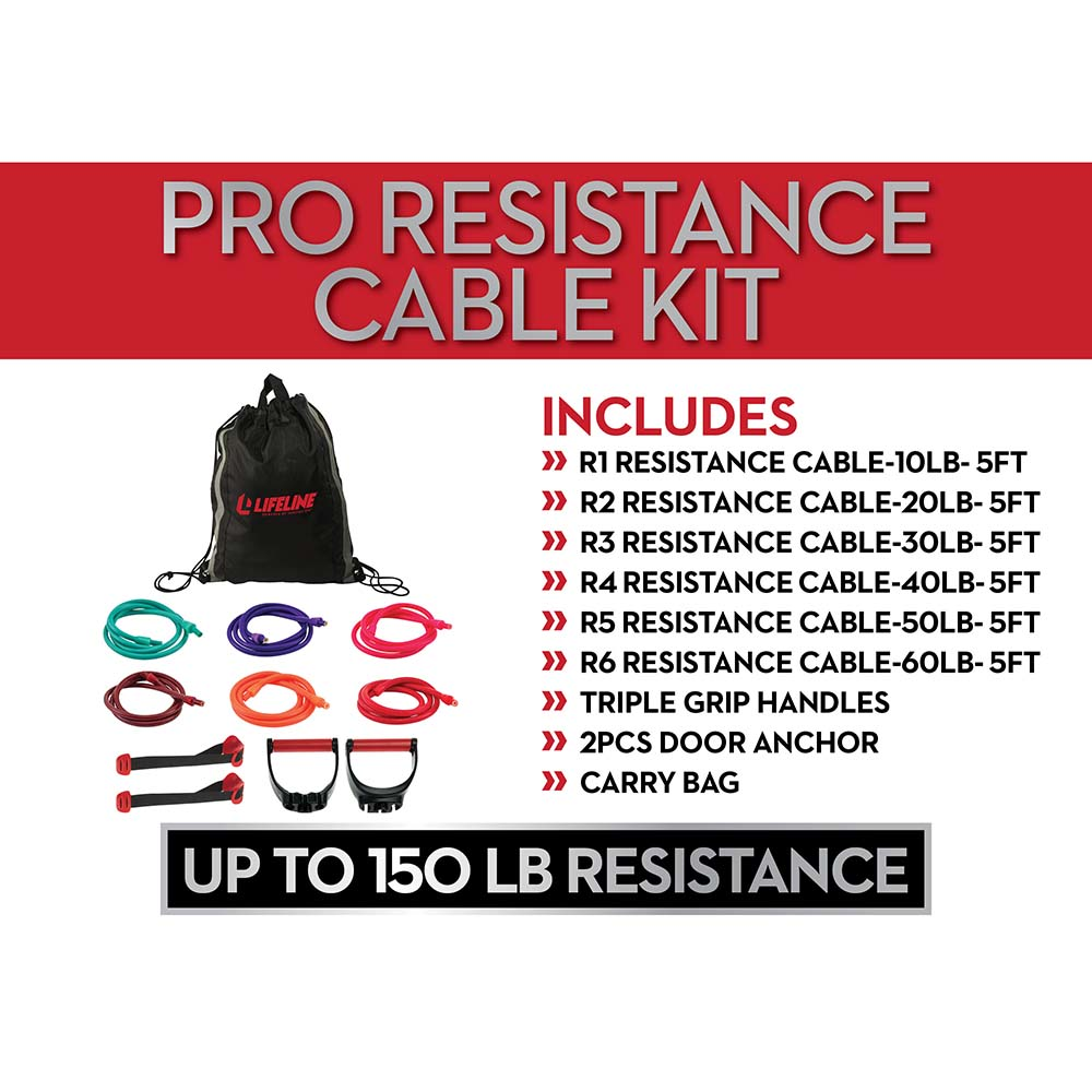 Lifeline Resistance Trainer Kit Multiple Levels Available