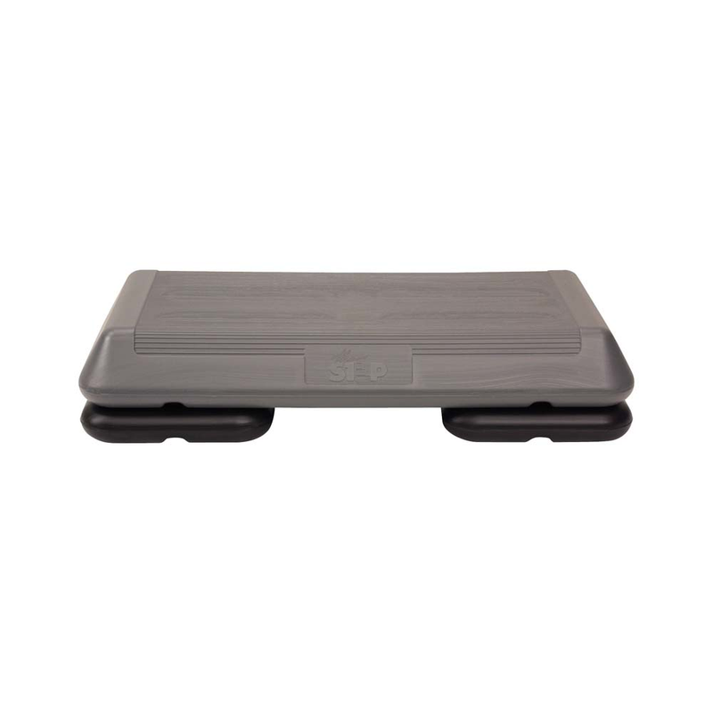 The Step Circuit Size Platform with Two (2) Freestyle Risers - Grey ...
