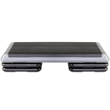 The Step The Step Health Club Size Platform With Four (4) Original Risers - Grey