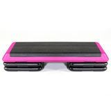 The Step Health Club Size Platform With four (4) Original Risers - Pink