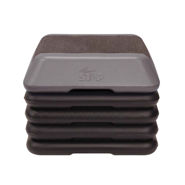 The Step Adjustable High Step Aerobic Platform with 4 Risers
