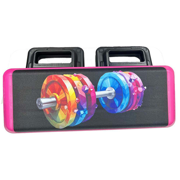 The Step Custom Freestyle Health Club Aerobic Platform - Pink