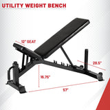 Adjustable Weight Bench – For Weightlifting and Strength Training from Lifeline Fitness for Weight Bench and Gym Equipment, compared to Valor Fitness. 