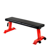 Flat Weight Bench from Lifeline Fitness for Bench Press and Home Gym Fitness Equipment, compared to Rogue Fitness. 