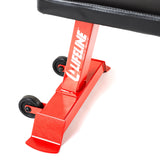 Flat Weight Bench from Lifeline Fitness for Home Gym and Home Gym Fitness Equipment, compared to ironmaster. 