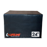 Stackable Foam Plyo Box from Lifeline Fitness for Jumping boxes and Jumper box, compared to Perform Better. 