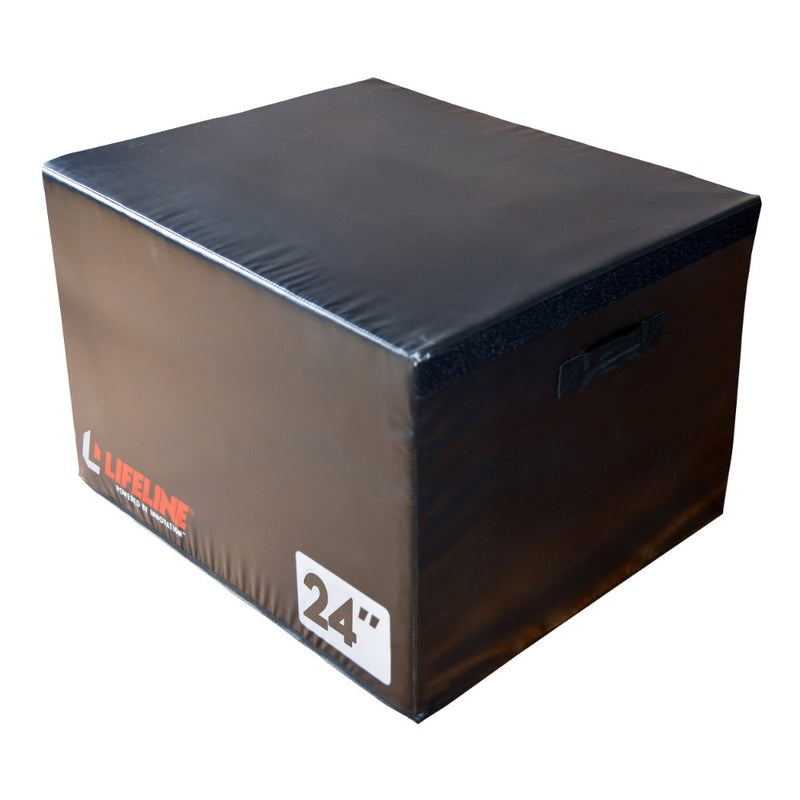 Stackable Foam Plyo Box from Lifeline Fitness for Plyometric Drills and Jumper box, compared to Perform Better. 
