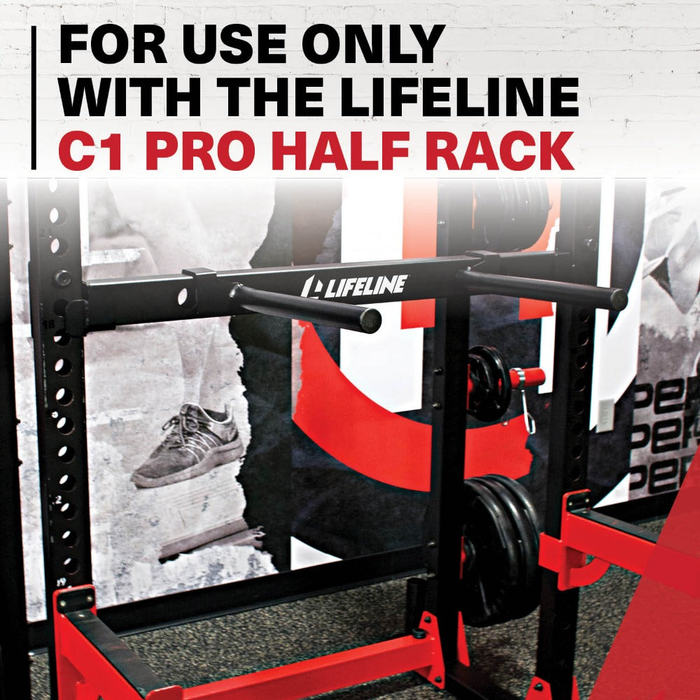 C1 Pro Half Rack Dip Station | Lifeline Fitness