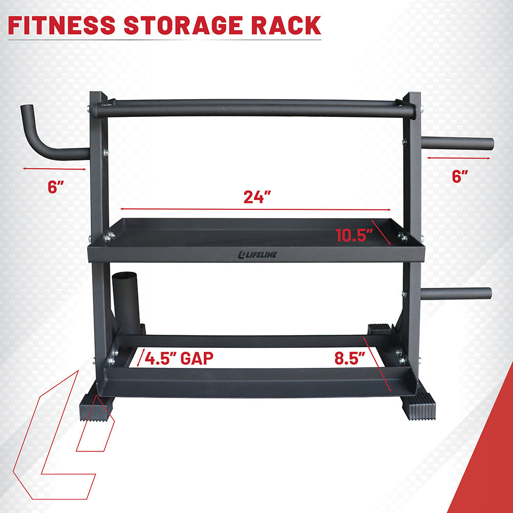 Fitness Storage Rack | Lifeline Fitness