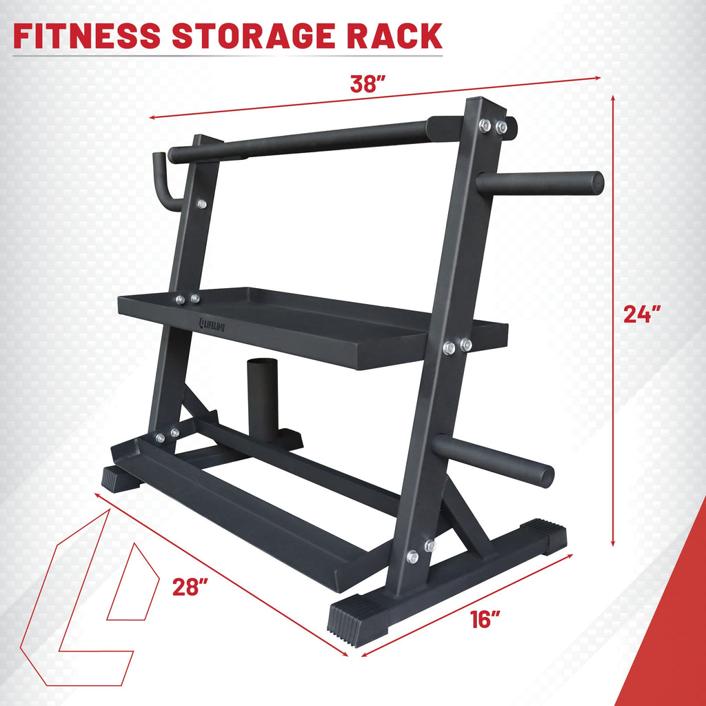 Fitness Storage Rack | Lifeline Fitness