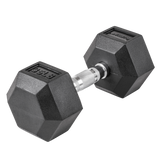 The Hex Rubber Dumbbells from Lifeline Fitness for Fitness and Hammer Dumbbell Curl, compared to REP Fitness. 